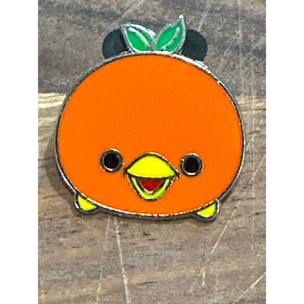 Disney Pin Mickey Trading Pin Authentic Orange Bird Tsum Tsum Adventure Land